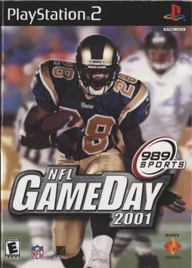 NFL GameDay 2001 box cover front